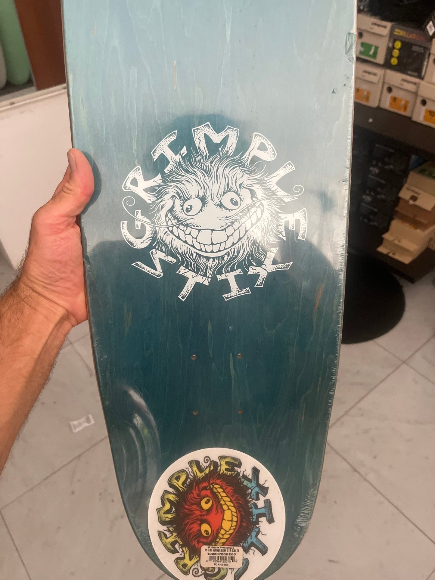 Anti Hero, ANTI HERO GERWER GRIMPLE SNIPS DECK 8,75 ", Skate deck, ANTI HERO GERWER GRIMPLE SNIPS DECK 8,75 "
