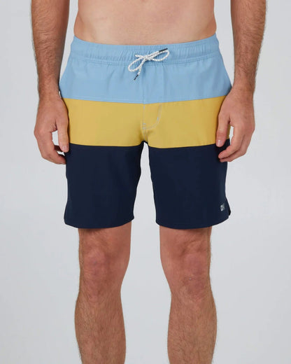 Salty Crew, Beacons 2 Elastic Boardshort - Seaweed, Costumi, Beacons 2 Elastic Boardshort - Seaweed