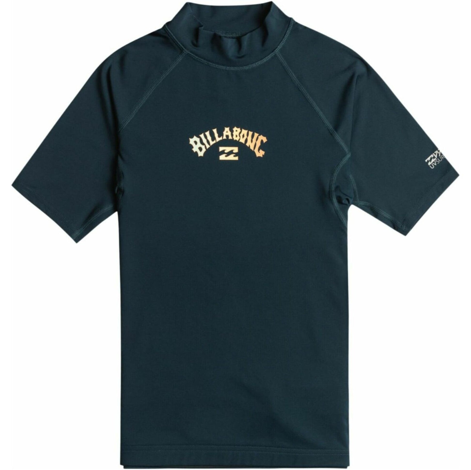 billabong, BILLABONG Bambino Arch Fill UV50 In Lycra A Manica Corta, mute, BILLABONG Bambino Arch Fill UV50 In Lycra A Manica Corta