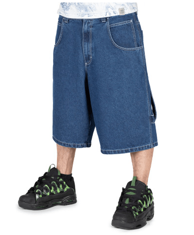 blueskin, Blueskin Bermuda Baggy Uomo Blu Stone Wash Medio Hip Hop Skate, Bermuda, Blueskin Bermuda Baggy Uomo Blu Stone Wash Medio Hip Hop Skate