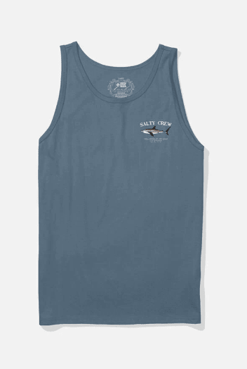 Salty Crew, Bruce Tank - Slate, T-Shirt, Bruce Tank - Slate