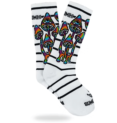 Radical Trick, Calze Sumomihi - Groovy Mushroom Sock, , Calze Sumomihi - Groovy Mushroom Sock