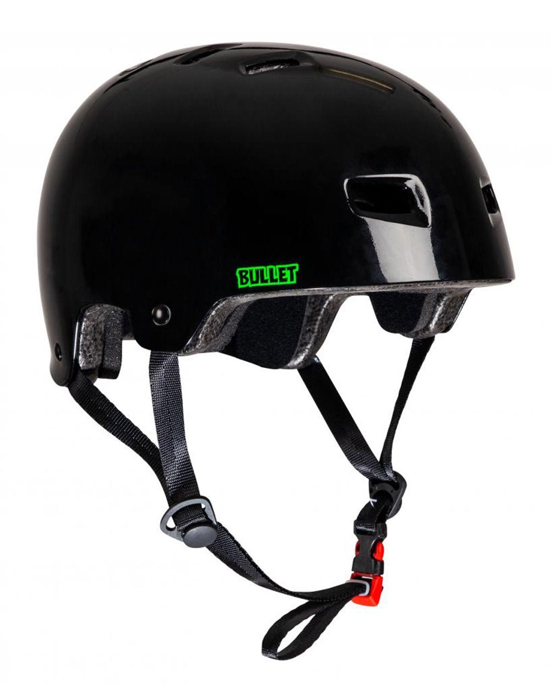 Radical Trick, Casco Bullet x Santa Cruz Slime Logo Nero, , Casco Bullet x Santa Cruz Slime Logo Nero