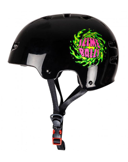 Radical Trick, Casco Bullet x Santa Cruz Slime Logo Nero, , Casco Bullet x Santa Cruz Slime Logo Nero