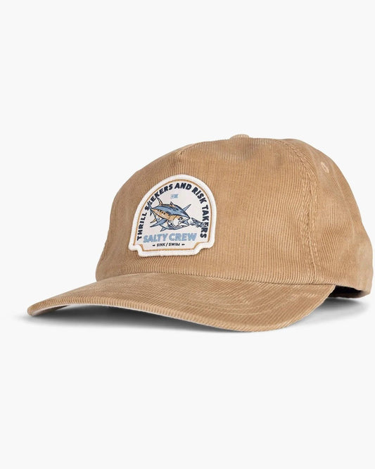 Salty Crew, Chaser Cord 5 Panel - Straw, cappelli, Chaser Cord 5 Panel - Straw