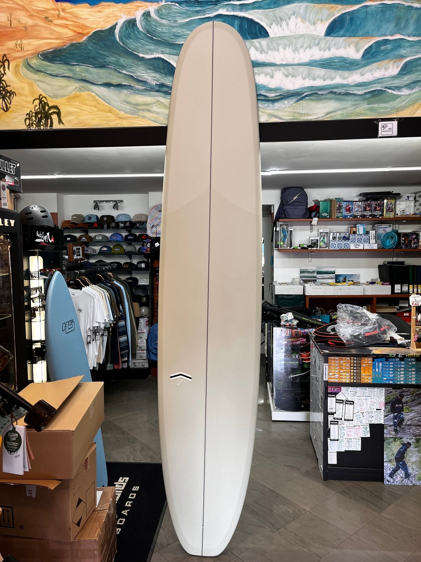 CJ Nelson, CJ NELSON SLASHER LOW PRO 9'6" LONGBOARD THUNDERBOLT VOLAN, Longboard, CJ NELSON SLASHER LOW PRO 9'6" LONGBOARD THUNDERBOLT VOLAN