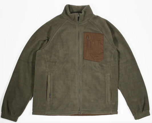 SALTY CREW, Drag Polar Zip Sc - Dusty Olive, felpe, Drag Polar Zip Sc - Dusty Olive