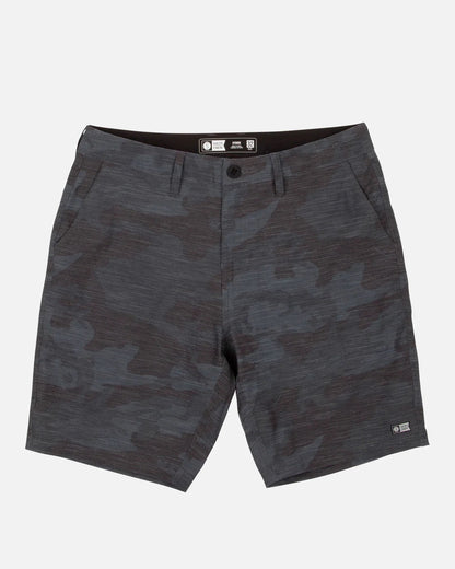 Salty Crew, Drifter 2 Black/Camo Hybrid Walkshort, Costumi, Drifter 2 Black/Camo Hybrid Walkshort