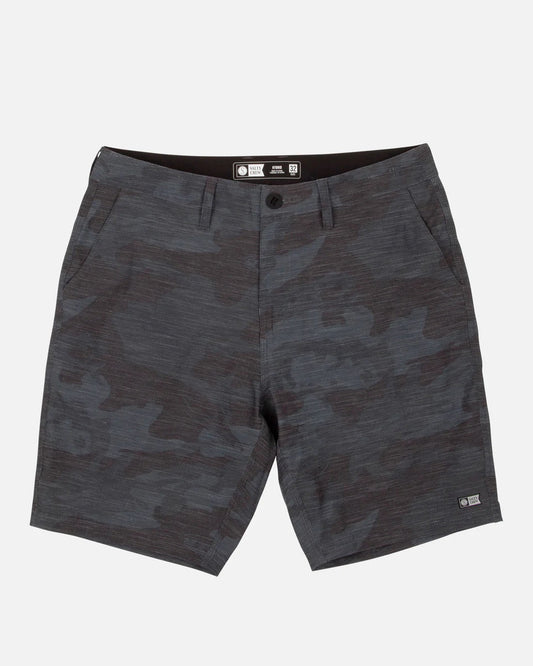 Salty Crew, Drifter 2 Black/Camo Hybrid Walkshort, Costumi, Drifter 2 Black/Camo Hybrid Walkshort