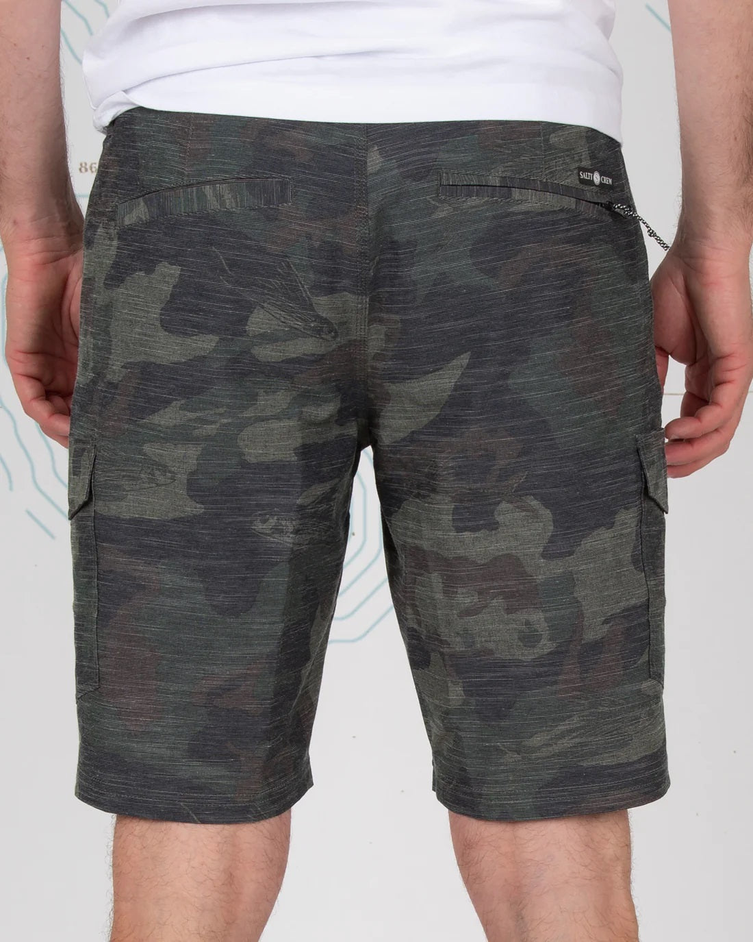 Salty Crew, Drifter 2 Camo Cargo Short, Costumi, Drifter 2 Camo Cargo Short