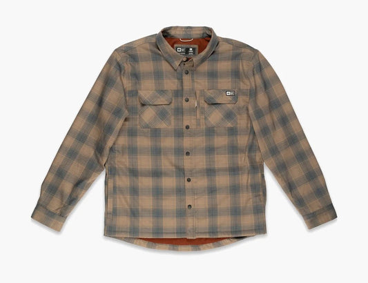 SALTY CREW, Fathom L/S Tech Shacket - Pewter, camicie, Fathom L/S Tech Shacket - Pewter