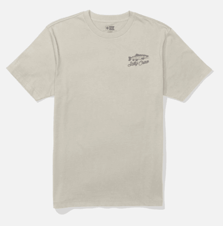 Salty Crew, Fish Fest Ss Tee - Moonbeam, T-Shirt, Fish Fest Ss Tee - Moonbeam
