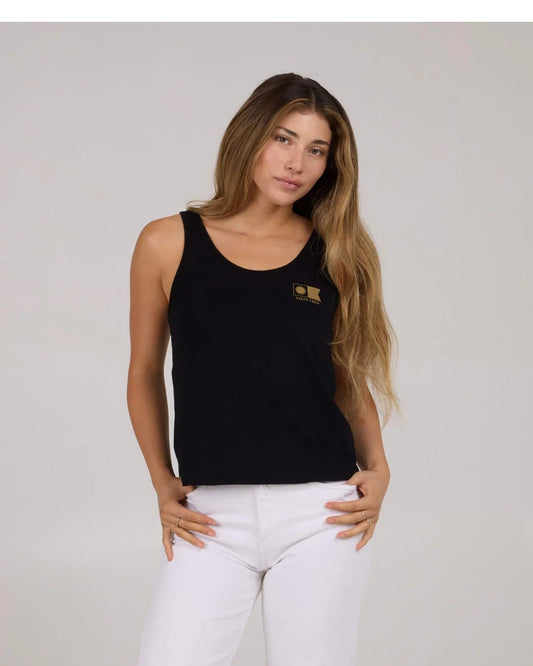 SALTY CREW, Flagship Classic Tank - Black, Donna, Flagship Classic Tank - Black