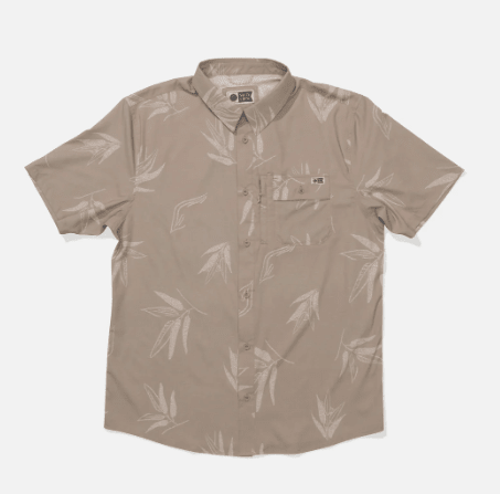 Salty Crew, Flagship Uv Button Up - Dark Khaki, camicie, Flagship Uv Button Up - Dark Khaki
