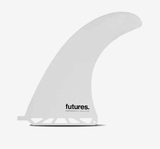 Futures, Futures Fins Longboard Performance Thermotech Single - White, , Futures Fins Longboard Performance Thermotech Single - White