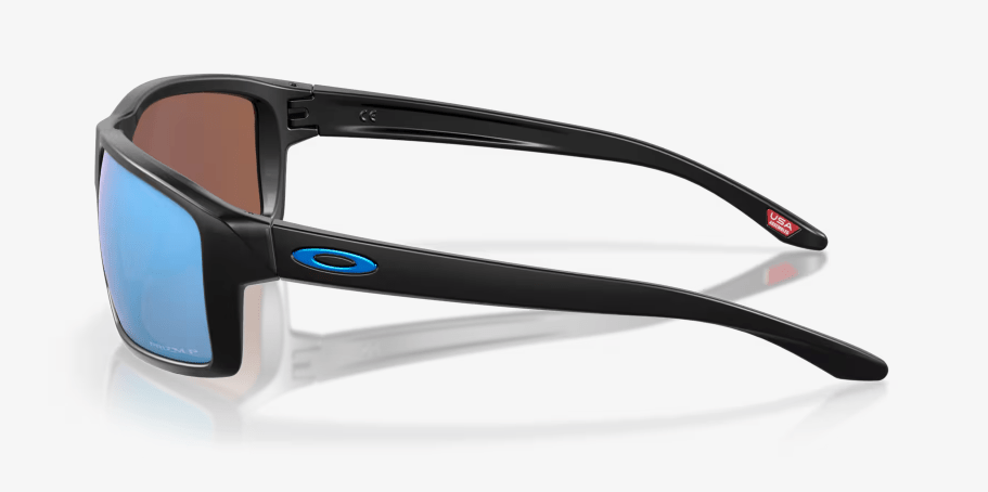 Oakley, Gibston Lente prizm deep water polarized , Montatura matte black, occhiali, Gibston Lente prizm deep water polarized , Montatura matte black