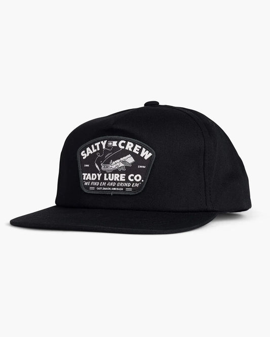 Salty Crew, Grind Em 5 Panel - Black, cappelli, Grind Em 5 Panel - Black