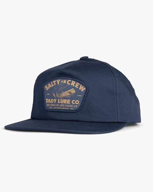 Salty Crew, Grind Em 5 Panel - Navy, cappelli, Grind Em 5 Panel - Navy