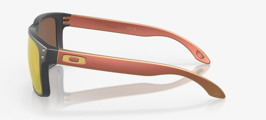 Oakley, Holbrook™ Lente prizm 24k polarized , Montatura matte carbon, occhiali, Holbrook™ Lente prizm 24k polarized , Montatura matte carbon