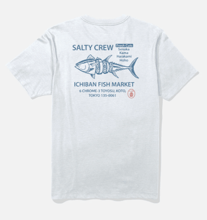 Salty Crew, Ichiban Ss Tee - White, T-Shirt, Ichiban Ss Tee - White