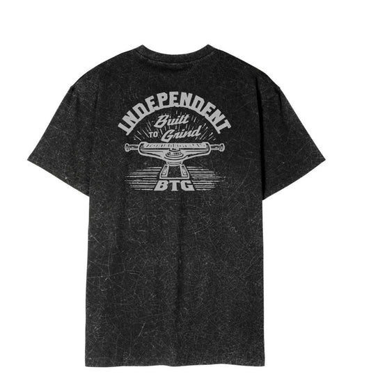 INDEPENDENT, Independent T-Shirt BTG Lino Truck - Mineral Wash Black, T-Shirt, Independent T-Shirt BTG Lino Truck - Mineral Wash Black