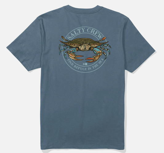Salty Crew, Jimmy Ss Tee - Slate, T-Shirt, Jimmy Ss Tee - Slate
