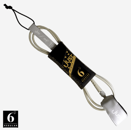 Just, Just Leash surf Premium - Regular 6'0'' x 7mm - Cream, JUST, Leash, Just Leash surf Premium - Regular 6'0'' x 7mm - Cream, JUST