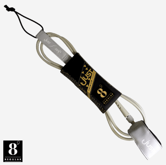 Just, Just Leash surf Premium - Regular 8'0'' x 7mm - Cream, JUST, Leash, Just Leash surf Premium - Regular 8'0'' x 7mm - Cream, JUST