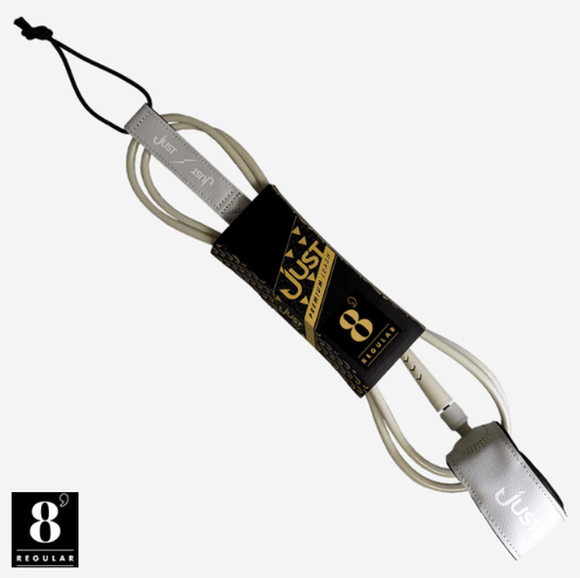 Just, Just Leash surf Premium - Regular 8'0'' x 7mm - Cream, JUST, Leash, Just Leash surf Premium - Regular 8'0'' x 7mm - Cream, JUST