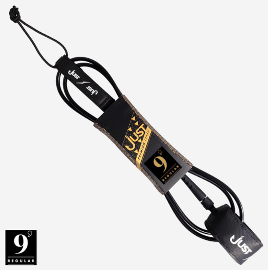 Just, Just Leash surf Premium - Regular 9'0'' x 7mm - Black, JUST, Leash, Just Leash surf Premium - Regular 9'0'' x 7mm - Black, JUST