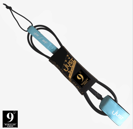 Just, Just Leash surf Premium - Regular Knee 9'0'' x 7mm - Blue, Leash, Just Leash surf Premium - Regular Knee 9'0'' x 7mm - Blue