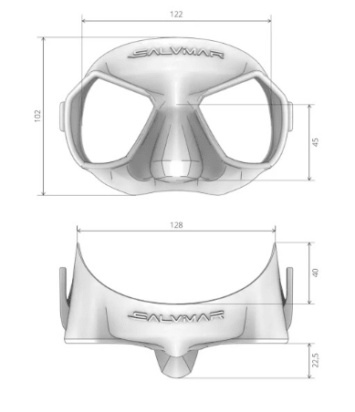 salvimar, Maschera Sub SALVIMAR HATHOR ANTI FOG MASK, , Maschera Sub SALVIMAR HATHOR ANTI FOG MASK
