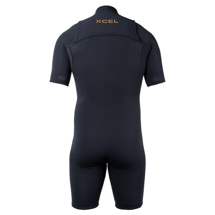 Xcel, Men's Comp + Short Sleeve Spring Wetsuit 2/1.5mm, mute, Men's Comp + Short Sleeve Spring Wetsuit 2/1.5mm