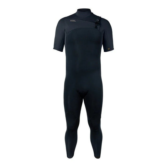 Xcel, Men's Comp X Short Sleeve Full Wetsuit 2mm, mute, Men's Comp X Short Sleeve Full Wetsuit 2mm