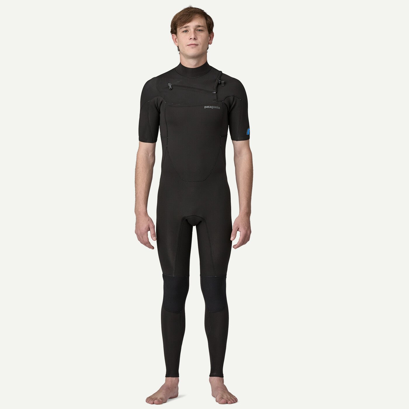Patagonia, Men's Yulex® Regulator® Lite Front - Zip Short - Sleeved Full Suit, mute, Men's Yulex® Regulator® Lite Front - Zip Short - Sleeved Full Suit
