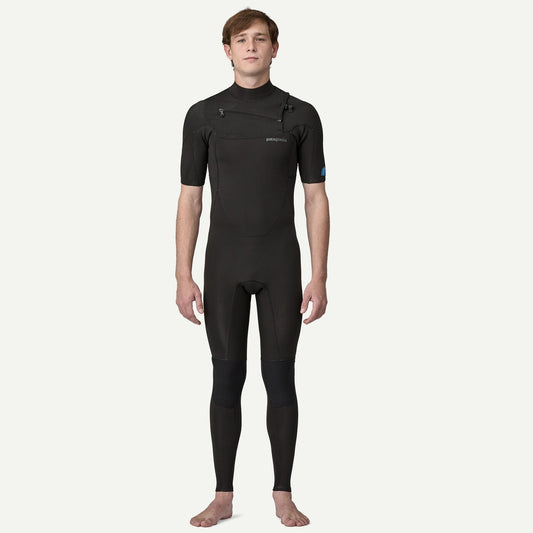 Patagonia, Men's Yulex® Regulator® Lite Front - Zip Short - Sleeved Full Suit, mute, Men's Yulex® Regulator® Lite Front - Zip Short - Sleeved Full Suit