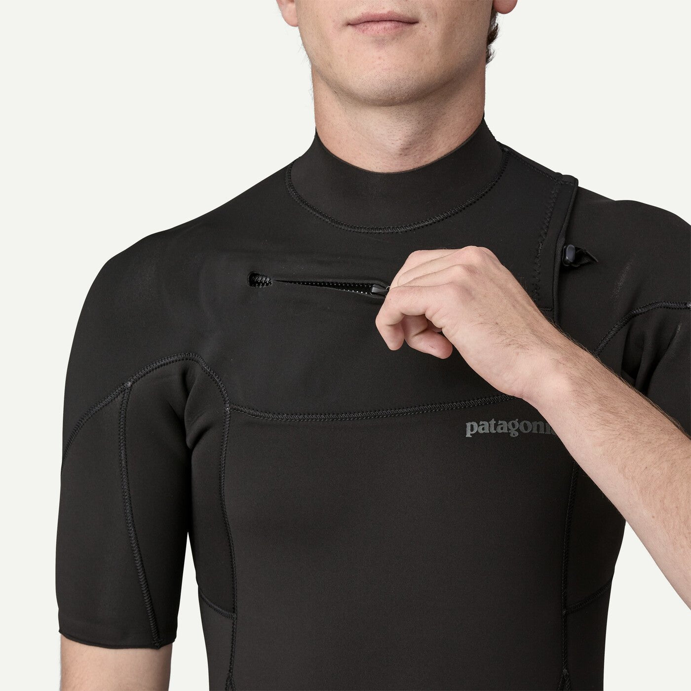 Patagonia, Men's Yulex® Regulator® Lite Front - Zip Spring Suit, mute, Men's Yulex® Regulator® Lite Front - Zip Spring Suit