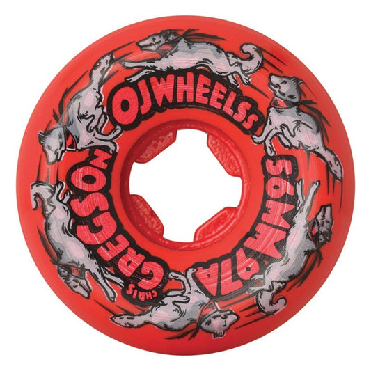 OJ, OJ - 56mm Gregson Masher II Elite Red Black Mini Combo 97a, Truck, OJ - 56mm Gregson Masher II Elite Red Black Mini Combo 97a