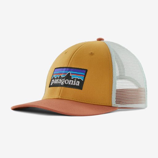 PATAGONIA, P - 6 Logo LoPro Trucker Hat Colore Pufferfish Gold, cappelli, P - 6 Logo LoPro Trucker Hat Colore Pufferfish Gold