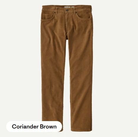 Patagonia, Patagonia - M's Organic Cotton Corduroy Pants - Coriander Brown (COI), , Patagonia - M's Organic Cotton Corduroy Pants - Coriander Brown (COI)