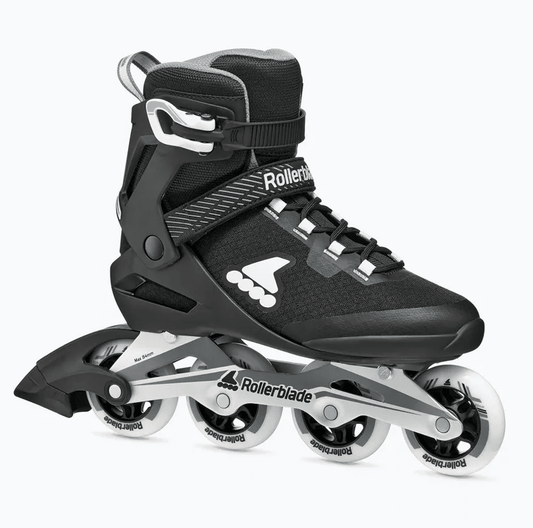 microblade, Pattini in linea da uomo Rollerblade Macroblade 80 black/grey, Pattini, Pattini in linea da uomo Rollerblade Macroblade 80 black/grey