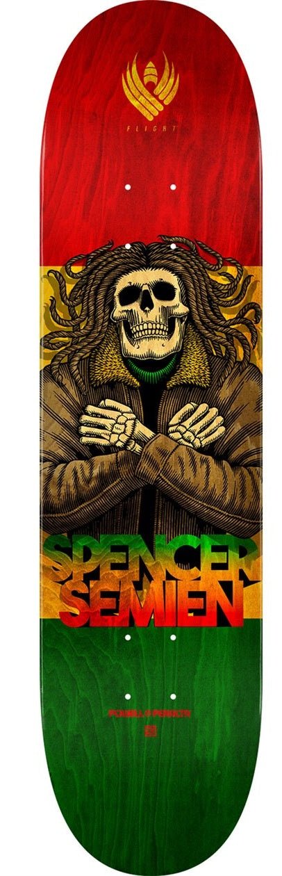 Peralta, Power Peralta Spencer Semien Dreads Flight 8.25", Skate deck, Power Peralta Spencer Semien Dreads Flight 8.25"