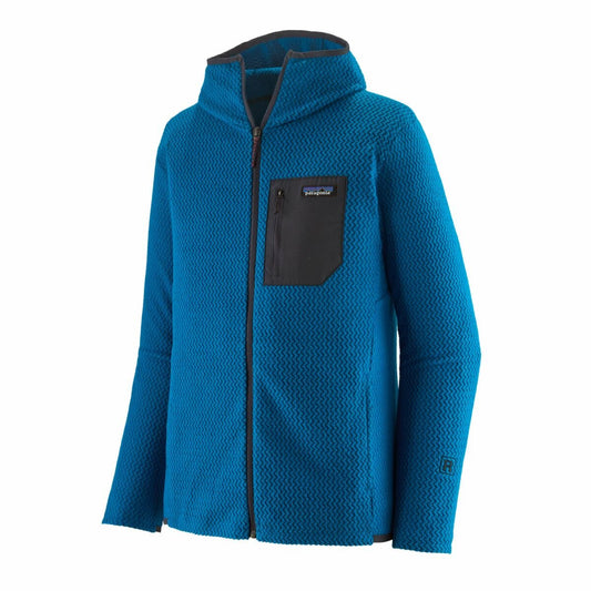Patagonia, R1 FULL - ZIP ENDLESS BLUE, felpe, R1 FULL - ZIP ENDLESS BLUE
