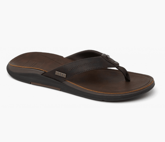 REEF - Leather Offshore Infradito - Dark Brown - Radical Trick