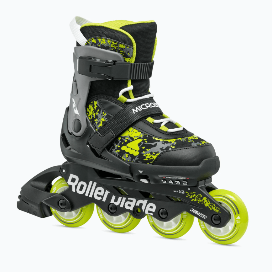 microblade, Rollerblade Microblade SL Jr pattini a rotelle per bambini nero/lime, Pattini, Rollerblade Microblade SL Jr pattini a rotelle per bambini nero/lime