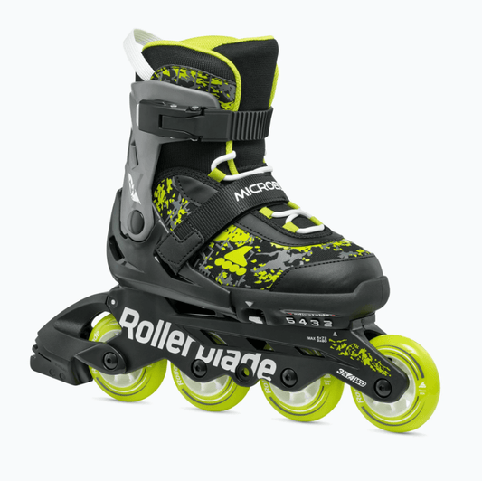 Rollerblade Microblade SL Jr pattini a rotelle per bambini nero/lime - Radical Trick