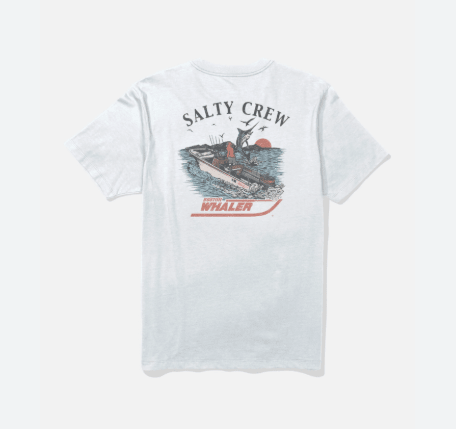 Salty Crew, Salty Crew x Boston Whaler - T-Shirt, , Salty Crew x Boston Whaler - T-Shirt
