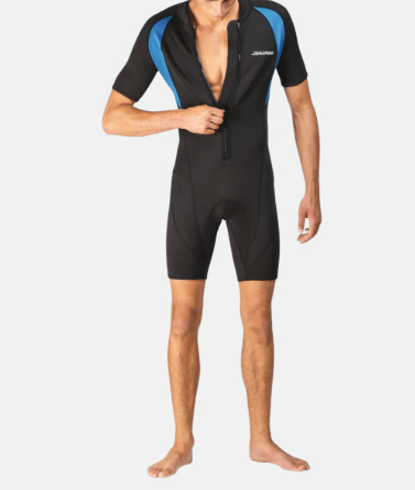 salvimar, SALVIMAR - Muta Shorty Acquatic 2.0mm Front Zip - Uomo, , SALVIMAR - Muta Shorty Acquatic 2.0mm Front Zip - Uomo