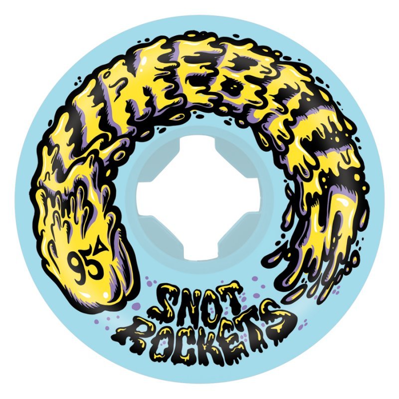 SANTA CRUZ, Santa Cruz - 53mm Snot Rockets Pastel Blue 95a, Truck, Santa Cruz - 53mm Snot Rockets Pastel Blue 95a