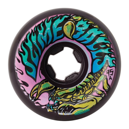 SANTA CRUZ, Santa Cruz - 60mm Goooberz Vomits Black 95a Slime Balls, ruote, Santa Cruz - 60mm Goooberz Vomits Black 95a Slime Balls